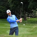 golf action shot